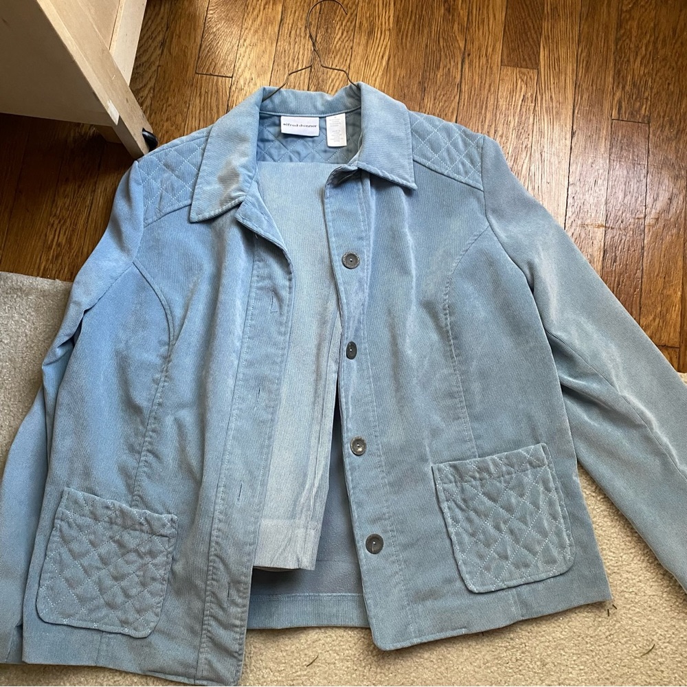 Alfred Dunner Light Blue Jacket